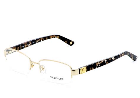 versace eyeglasses men's gold|versace rimless eyeglasses.